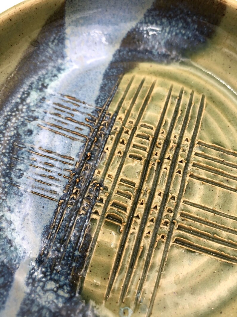 Garlic Rub Handmade Pottery Grater Etsy