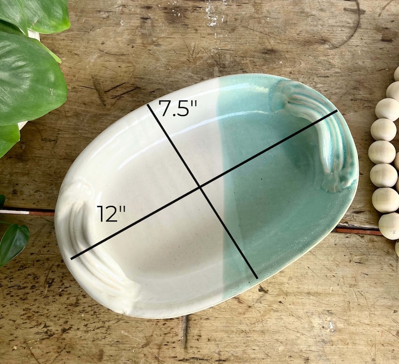 Gift Pottery Bowl Serving Tray Bowl Gift Bridal Shower Present For Her Wedding Present Birthday Gift 9th Anniversary Gift