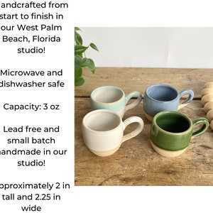 Stocking Stuffer Espresso Mug Gift Christmas Present Coffee Lover Gift Holiday Gift for Friend Coffee mug Espresso Cup Handmade Pottery cup
Espresso Mug Gift 9 Year Anniversary Gift Wedding Gift Birthday Friend Housewarming Gift Set Cup Coffee Lover Present Espresso Cup 3 Ounces