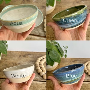 Pottery Dip Bowl Green Handmade Snack Bowl Food Prep Bowl Ceramic Food Prep Dish Green Kitchen Set Bowl Small Accent Bowl Set Snack Dish Set