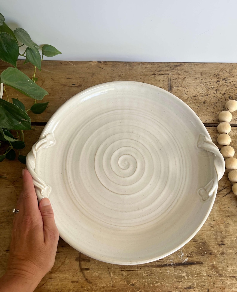 Christmas Gift Serving Dish Large Charcuterie Platter Handmade Pottery Tray Custom Gift Holiday present for her Ceramic Serving Platter Tray
9 Year Anniversary Gift Serving Dish Large Charcuterie Platter Handmade Pottery Tray Custom Gift Bridal Shower Present Wedding Gift Ceramic