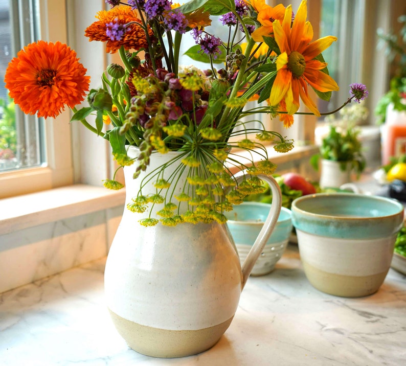 CoastalClayCo Pottery Pitcher - Thumbnail 3
