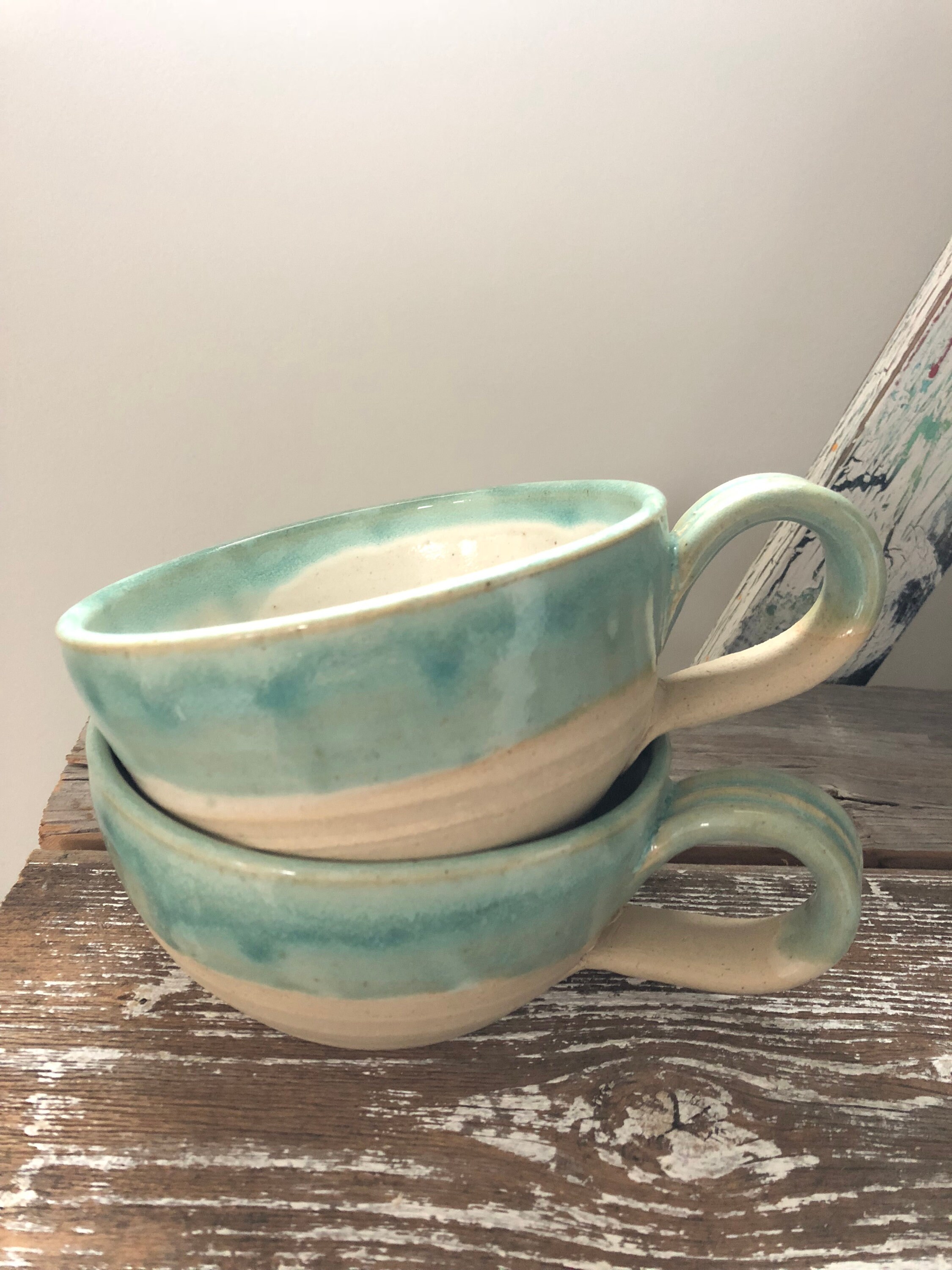 Soup Mug Handmade pottery Etsy