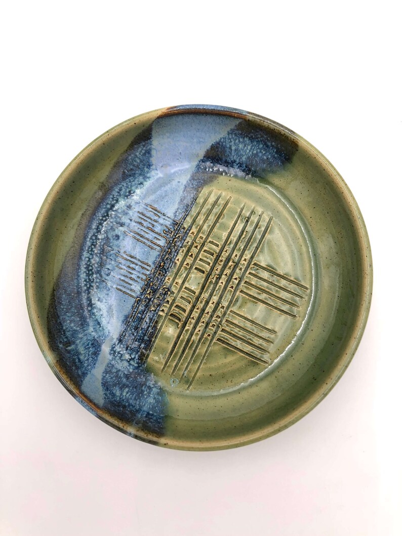 Garlic Rub Handmade Pottery Grater Etsy