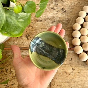 Ring Dish Trinket Dish Small Ceramic Bowl Handmade Pottery Bowl Small Pottery Handmade Condiment Bowl Tiny Bowl