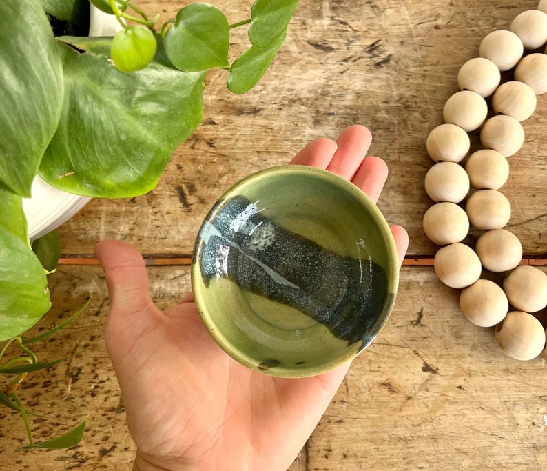 Ring Dish Trinket Dish Small Ceramic Bowl Handmade Pottery Bowl Small Pottery Handmade Condiment Bowl Tiny Bowl