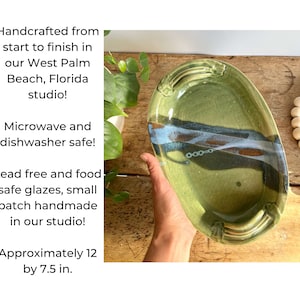 Gift Pottery Bowl Serving Tray Bowl Gift Bridal Shower Present For Her Wedding Present Birthday Gift 9th Anniversary Gift