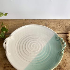 Christmas Gift Serving Dish Large Charcuterie Platter Handmade Pottery Tray Custom Gift Holiday present for her Ceramic Serving Platter Tray
