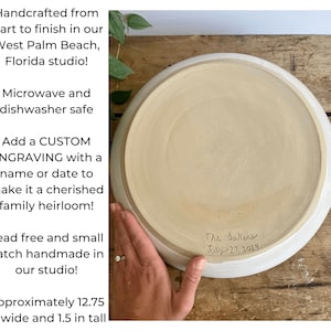 Christmas Gift Serving Dish Large Charcuterie Platter Handmade Pottery Tray Custom Gift Holiday present for her Ceramic Serving Platter Tray
9 Year Anniversary Gift Serving Dish Large Charcuterie Platter Handmade Pottery Tray Custom Gift Bridal Shower Present Wedding Gift Ceramic