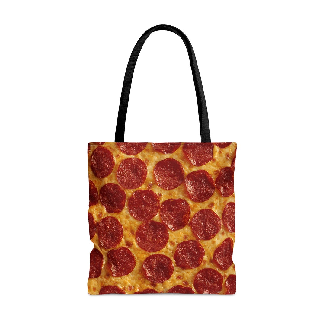 Pepperoni Pizza Tote Bag Etsy