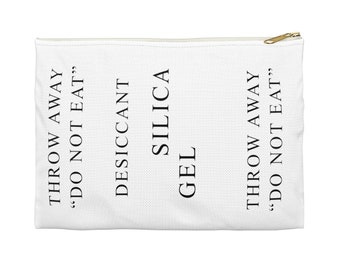 Desiccant Silica Gel Packet Zipper Pouch