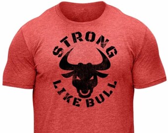 Strong Like Bull Etsy