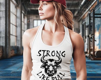 Camisole de musculation, Vêtements solides comme un taureau, Chemise de sport, Vêtements de fitness, Vêtements de sport, Haut d'haltérophilie