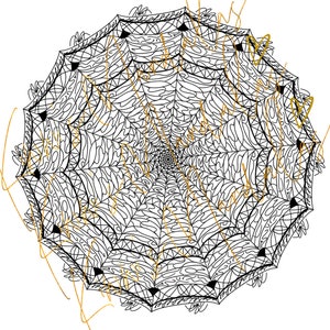 Mandala Design PNG file: Hysteria