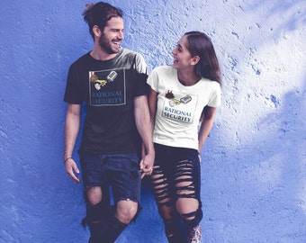 Rational Security unisex short tri-blend sleeve t-shirt