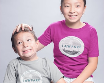 Lawfare badge short sleeve kids t-shirt