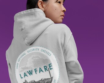 Lawfare Badge Hooded Sweatshirt