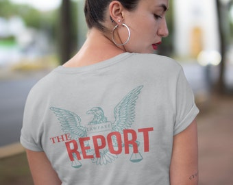 The REPORT podcast women's short sleeve t-shirt