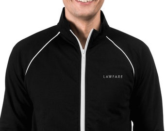 Lawfare Embroidered Piped Fleece Jacket