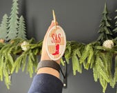 Custom Initial Bag Tag, Embroidered Luggage Tag, Bachelorette Bag Tag, Nashville Bach Gift, Girls Trip Luggage Tag, Travel Gift
