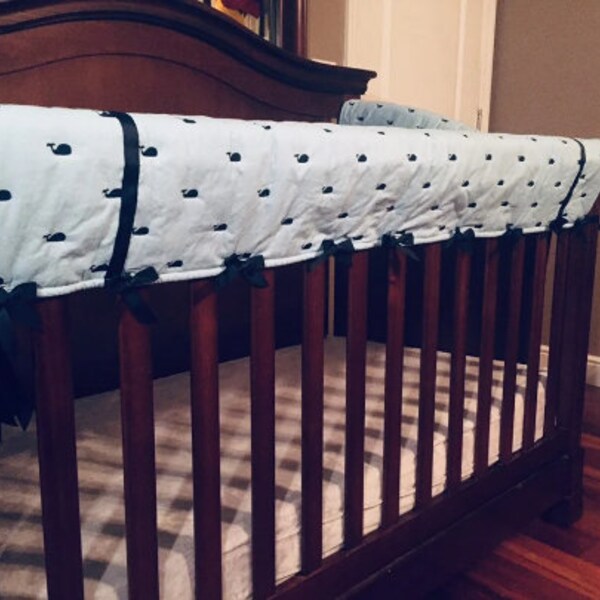 Crib Rail Protector Etsy