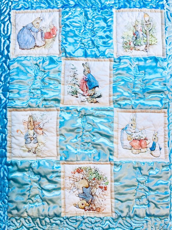 peter rabbit baby blanket
