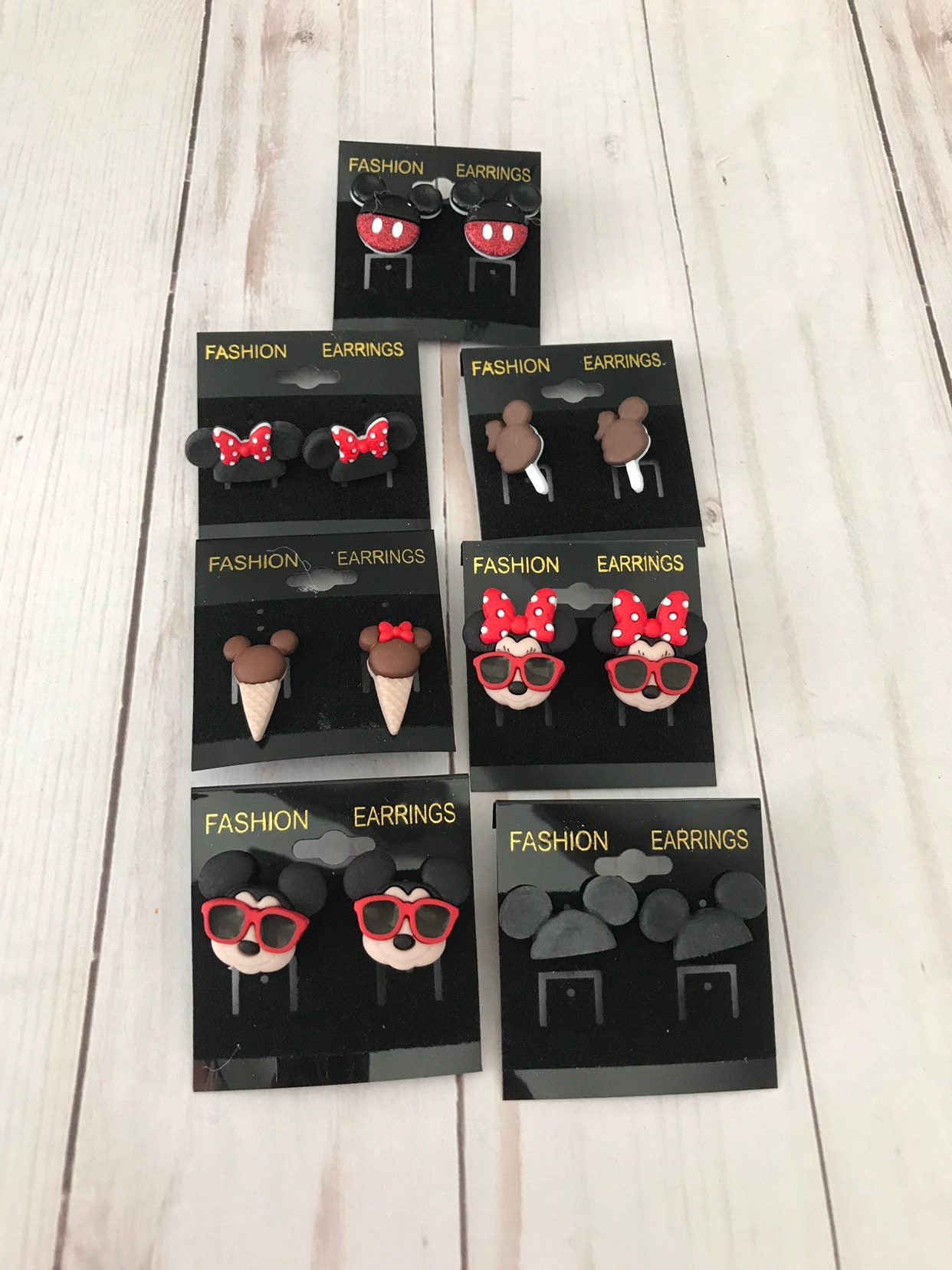 Handmade Disney Parks Ready Mickey Bars Ice Cream Sunglasses Minnie H…