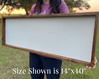 Blank Farmhouse Sign Large Wall Art Wood Sign for home Extra Large Blank Sign Rustic Sign Blanks Signs for Vinyl Blank Board for Writing