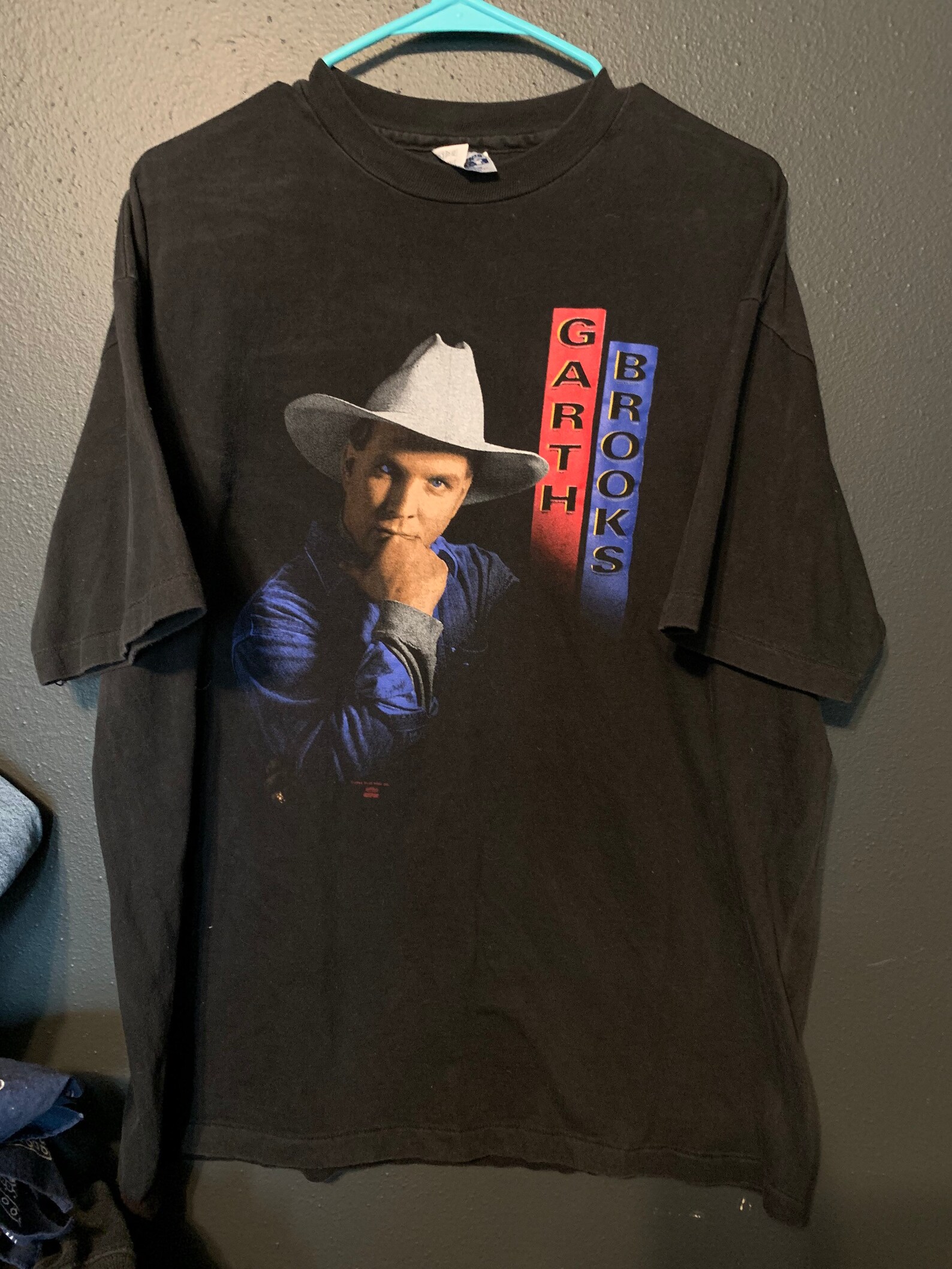 Vintage single stitched 1992 Garth brooks tour band t shirt xl | Etsy