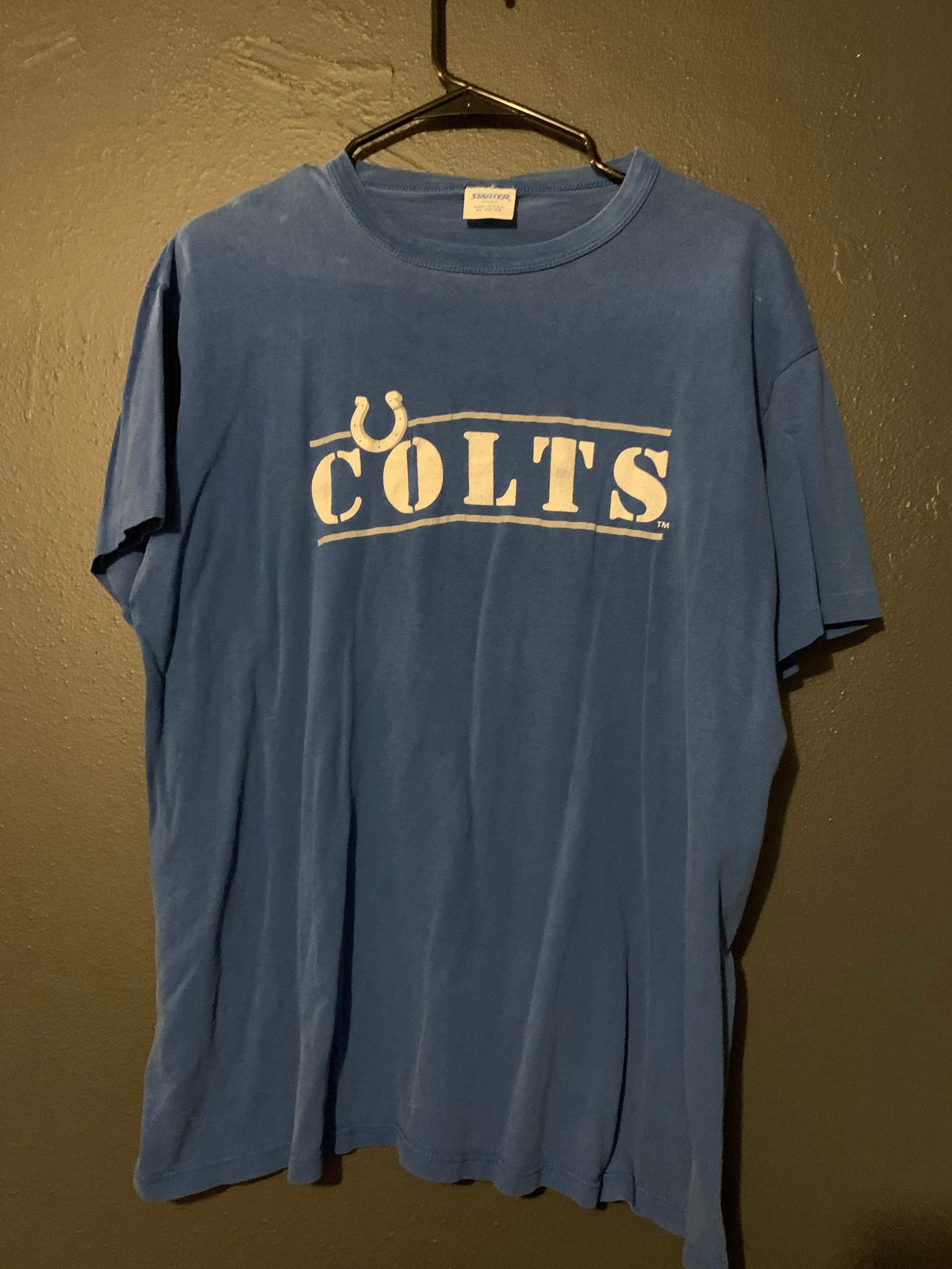 Amazing 1970s starter sportswear nfl colts single stitched | Etsy