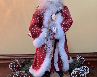 Navidad en julio, Papá Noel patriótico vintage