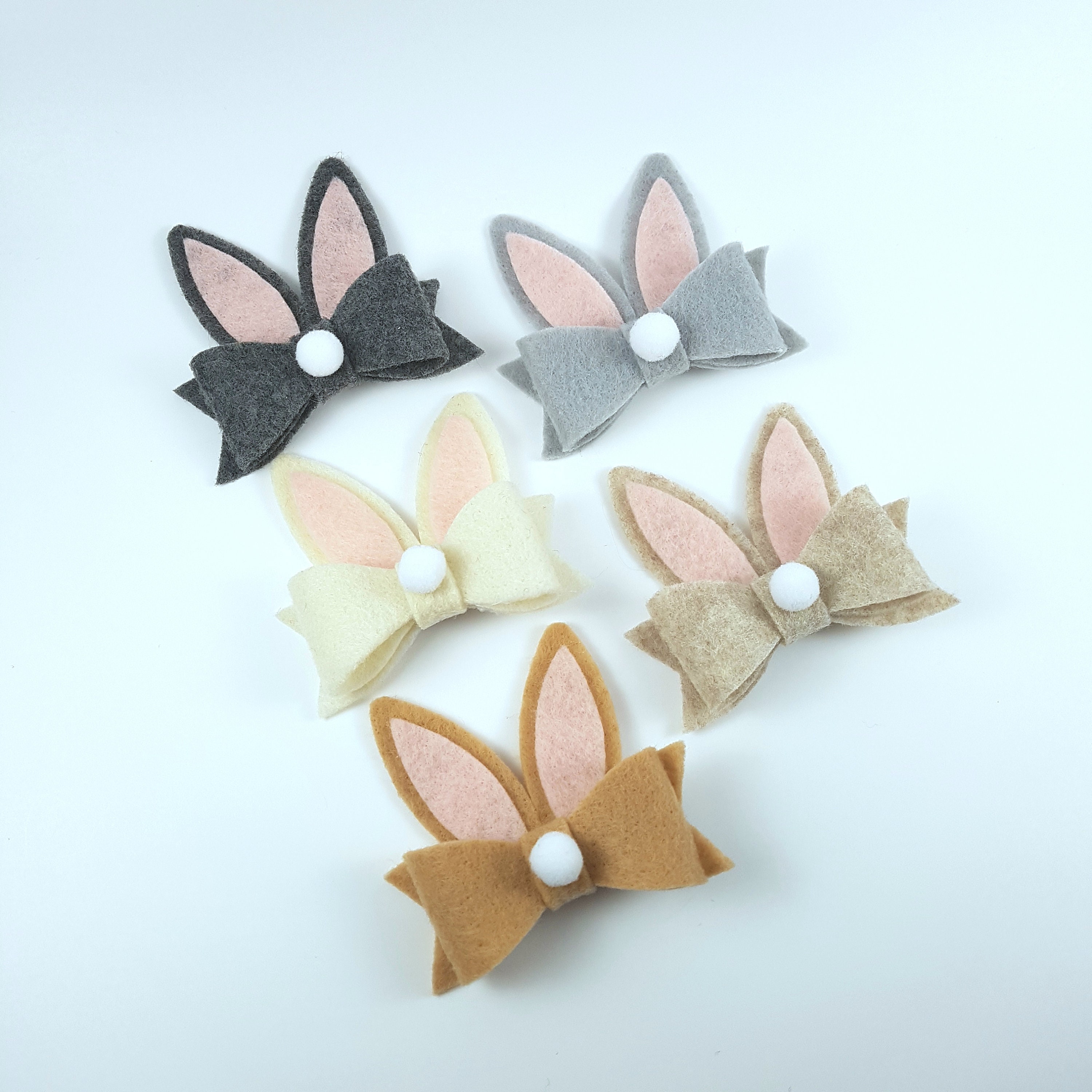 Bunny clips bunny ear clips mini bunny clips Easter bunny Etsy