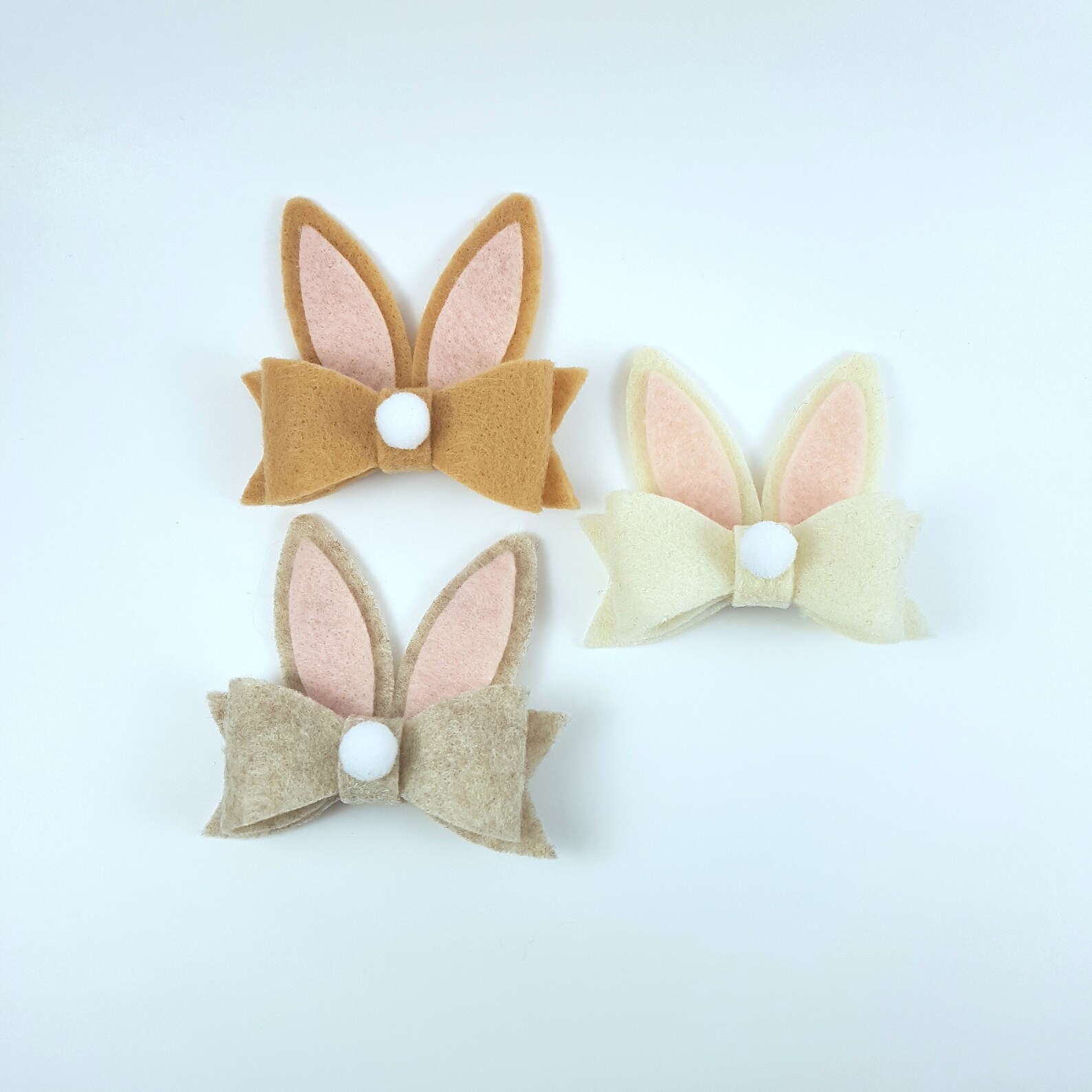 Bunny clips bunny ear clips mini bunny clips Easter bunny Etsy