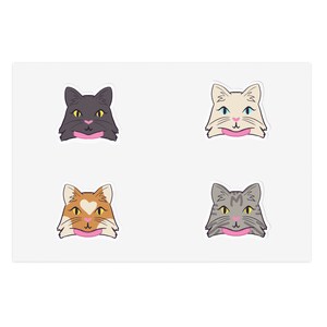 Kitty Cat Sticker Sheets