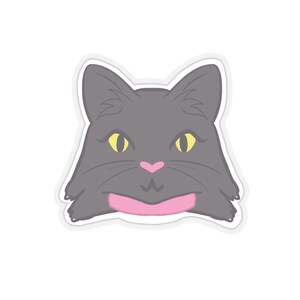 Black Cat Sticker