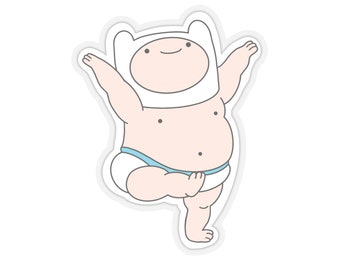 Baby Finn Adventure Time Sticker