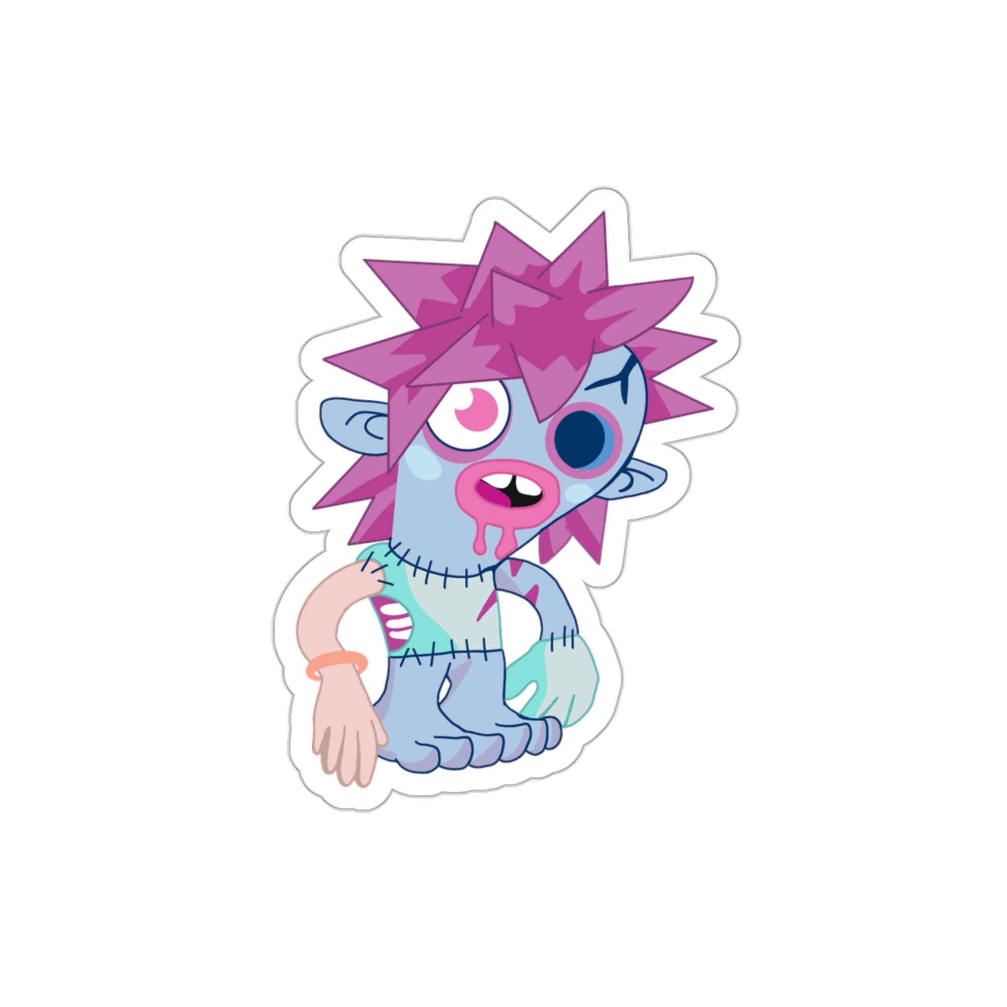 Zommer Moshi Monsters Sticker - Etsy