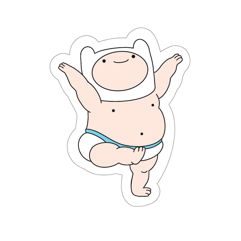 Sticker Fnn Baby Finn Adventure Time Sticker - Etsy