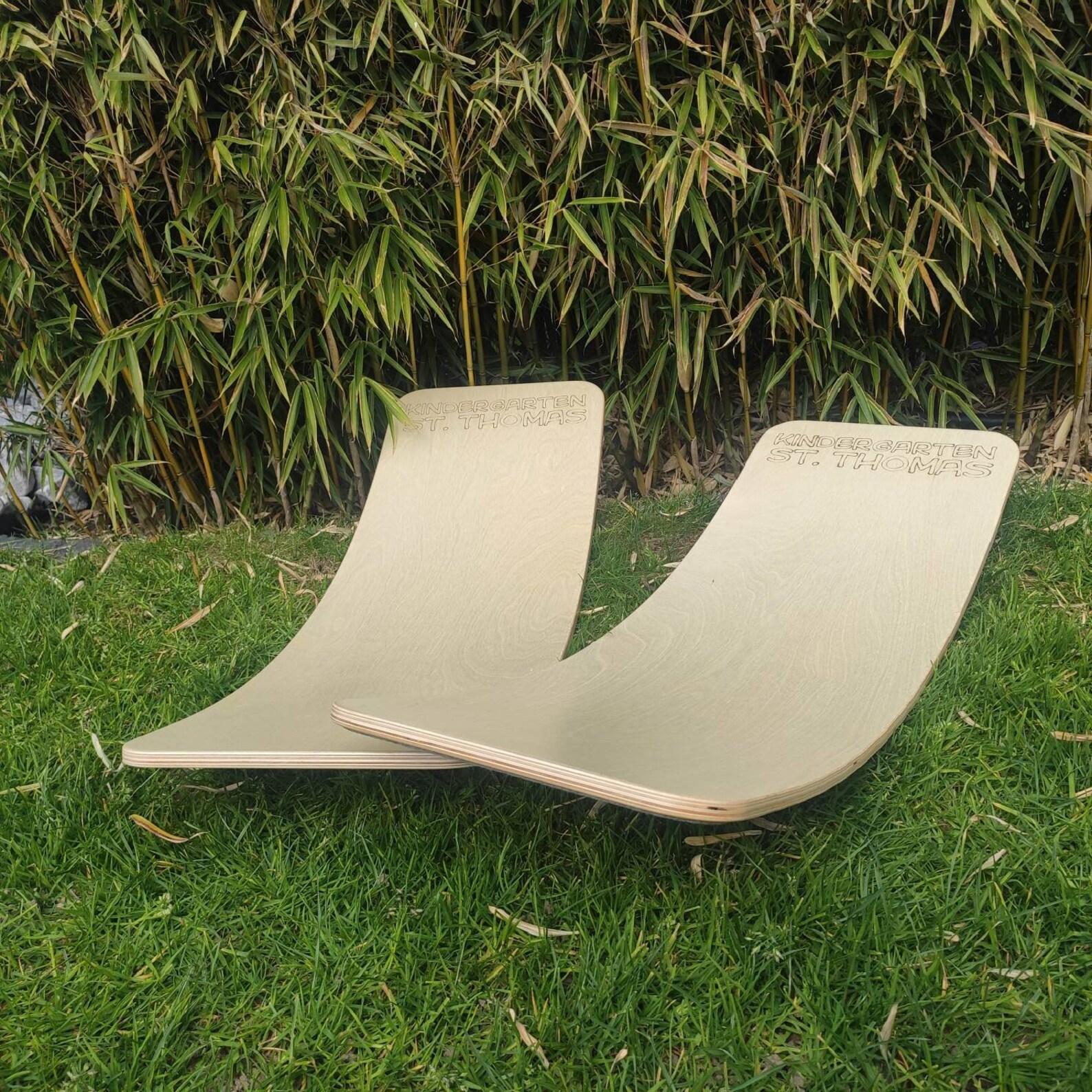 Balance Board with Name Personalized Wood Balanceboard Equal Etsy