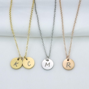 Personalized Initial Necklace for Women Personalized Gift for Mom Kids Initial Necklace Personalized Family tree Jewelry Gift for Grandma