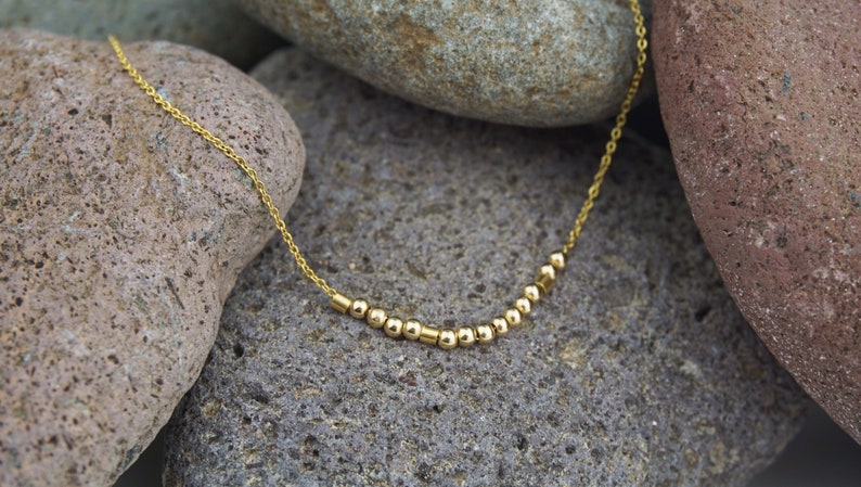 Godmother Necklace Godmother Gift Godmother Morse Code Necklace Morse Code Necklace