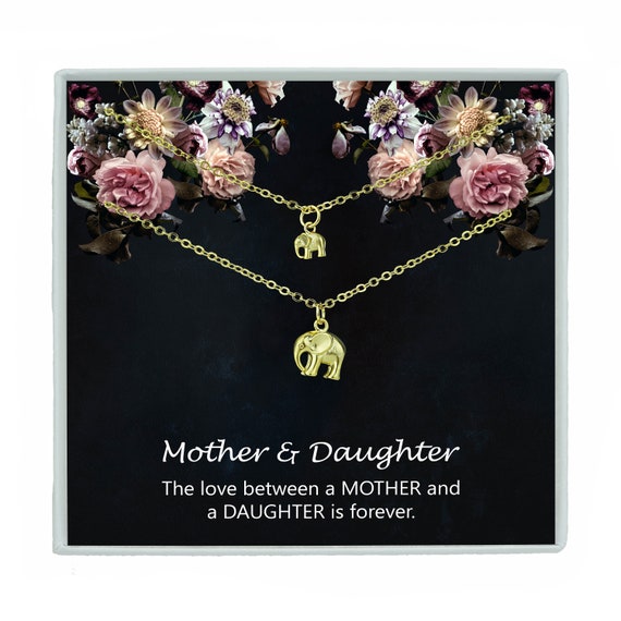 Mother Daughter Necklace Mommy and Me 