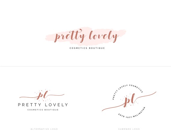 Joli Joli Logo Ensemble Logo Design Marque Logo Logo Logo Etsy France