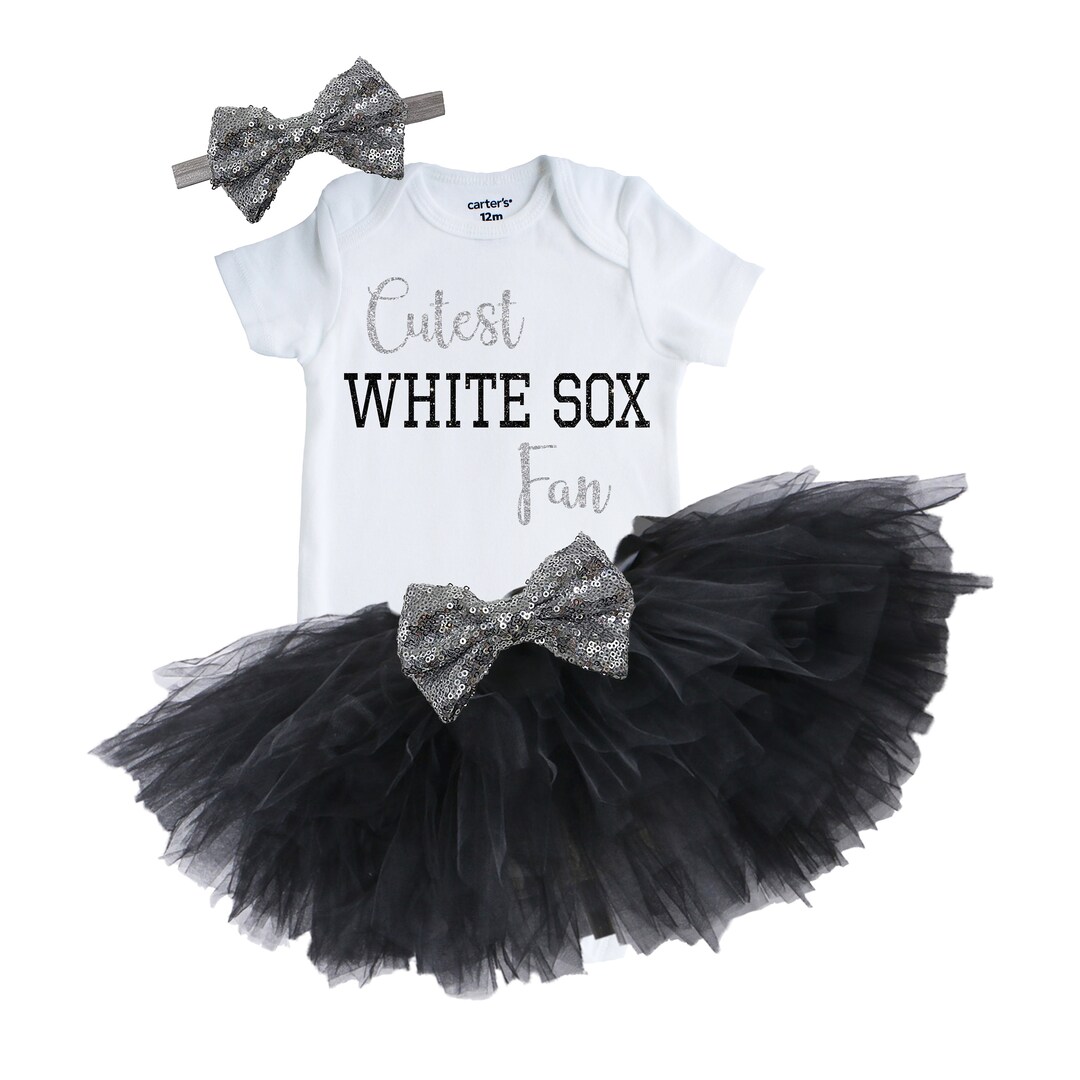 White Sox Baby Outfit, White Sox, White Sox Girls Outfit, White Sox Fan
