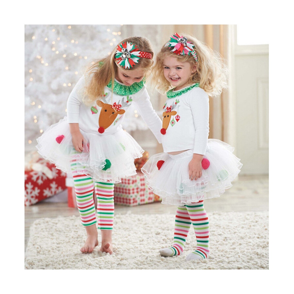 PRÉCOMMANDE Tenue de Noël pour filles Vêtements de Noël pour | Etsy