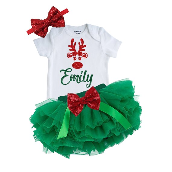 newborn christmas outfit for girl
