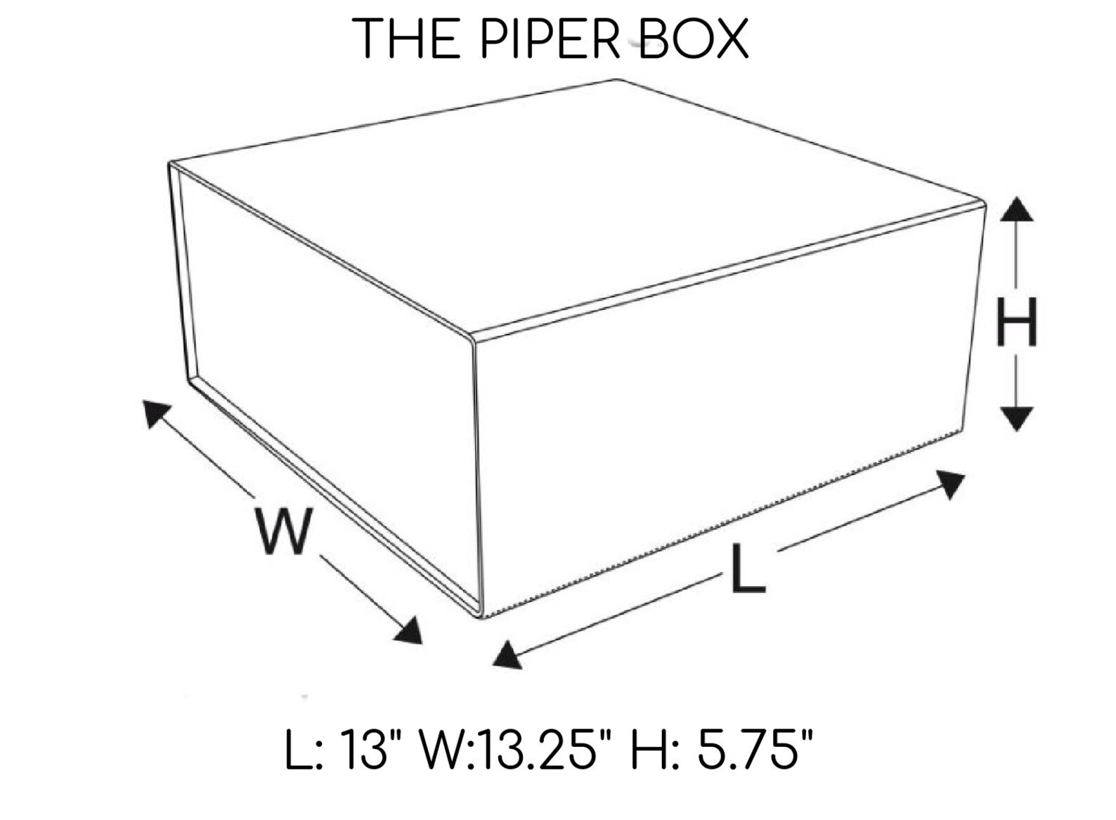 Personalized Gift Box Empty Gift Box Bridesmaid Proposal Etsy