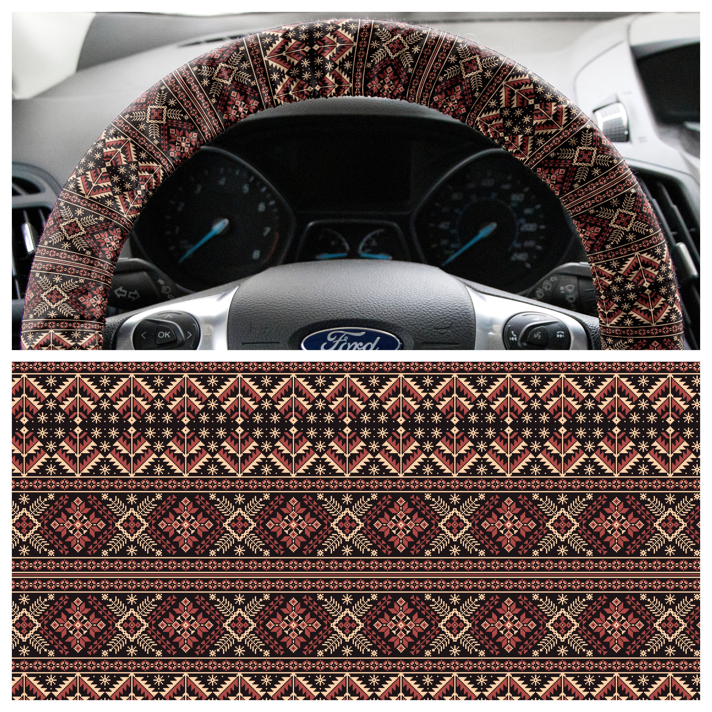 This video tutorial will show you how to crochet a bohemian style car  steering wheel cover. The design is of beaut…