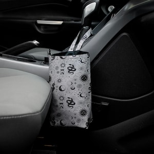 Car trash can Astrology occult Star constellations Garbage bag waterproof