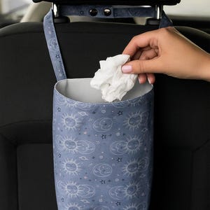Handmade Car trash bag can Celestial Garbage bag waterproof